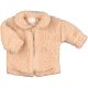 F&F Bézs polár kabát (62) baba