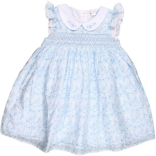 M&Co Kékvirágos ruha (92) kislány