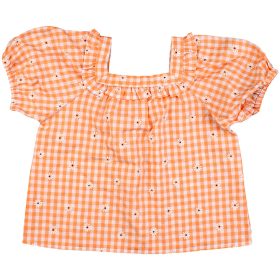 Primark Virágos-kockás felső (104) kislány