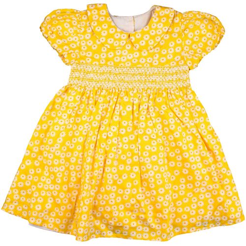 Virágos sárga ruha (104) kislány