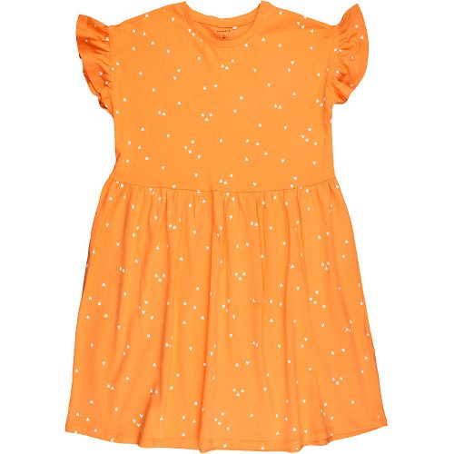 Name It Szíves narancs ruha (146) lány