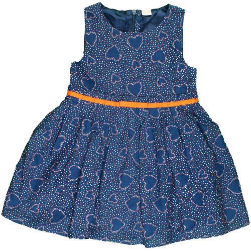 Name It Szíves kék ruha (104) kislány