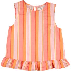 F&F Csíkos vászon felső (146) lány