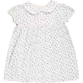 F&F Virágos törtfehér ruha (80) baba