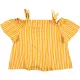 Primark Csíkos sárga felső (146) lány