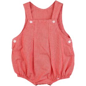 Mintás piros napozó (68-74) baba