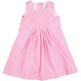Next Rózsaszín kockás ruha (68) baba