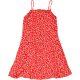 Primark Virágos piros ruha (128) kislány