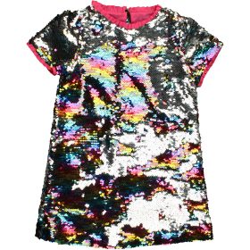 Átfordítható flitteres ruha (98) kislány