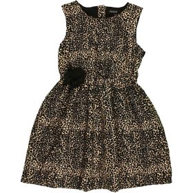 Marks&Spencer Mintás bézs ruha (110) kislány