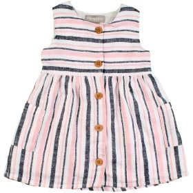 Primark Csíkos vászon ruha (80) baba