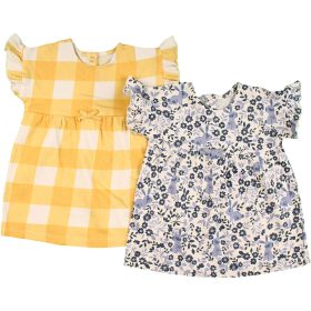 George Nyuszis-kockás ruha szett (68) baba