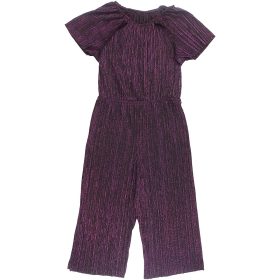 Nutmeg Lila-fekete jumpsuit (134) lány