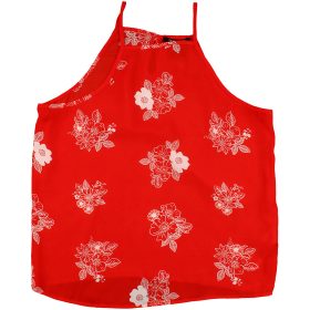 New Look Virágos piros felső (164) tini lány