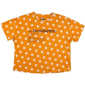 F&F Pöttyös mustár felső (152) lány