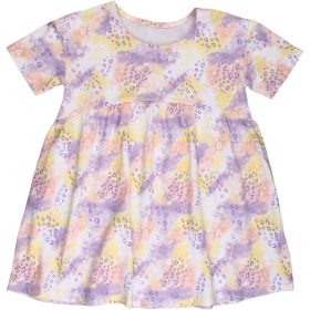 Színesmintás ruha (104) kislány