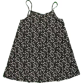 Primark Virágos fekete ruha (134) lány