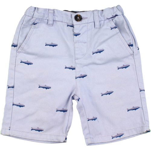 Marks&Spencer Cápás kék rövidnadrág (110) kisfiú