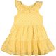 F&F Madeirás sárga ruha (104) kislány