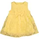 F&F Virágos sárga ruha (68) baba