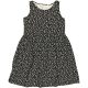 H&M Virágos fekete ruha (134-140) lány