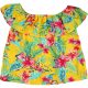 Primark Virágos sárga felső (140) lány
