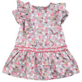 Leveles szürke ruha (74-80) baba