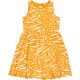 F&F Mintás sárga ruha (140) lány