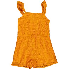 Primark Mustár csipke playsuit (110) kislány
