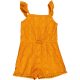 Primark Mustár csipke playsuit (110) kislány