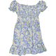 Marks&Spencer Virágos kék ruha (152) lány