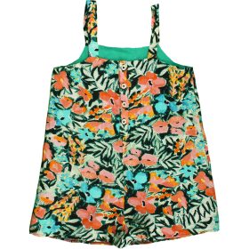 Primark Virágos zöld playsuit (134) lány