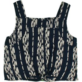 TU Mintás kék felső (140) lány