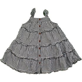 F&F Kockás ruha (92) kislány