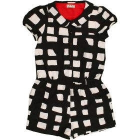 Next Kockás playsuit (134) lány