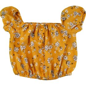 New Look Virágos sárga felső (158) tini lány