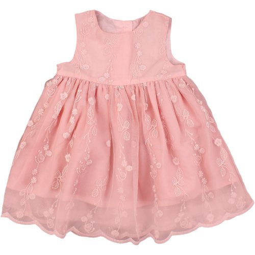 Primark Hímzett rózsaszín ruha (68) baba
