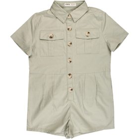 Zöld playsuit (140) lány
