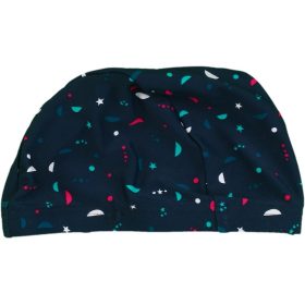 Mintás sötétkék úszósapka (1-3 év) kisfiú