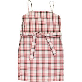 Kockás ruha (140) lány