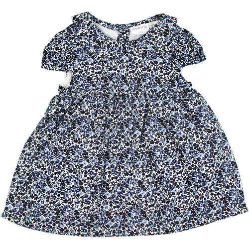 F&F Kékvirágos ruha (68) baba