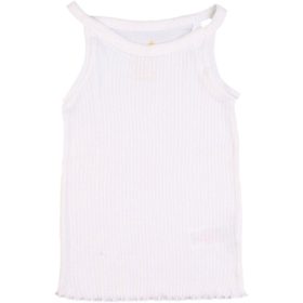 F&F Bordázott fehér felső (92) kislány