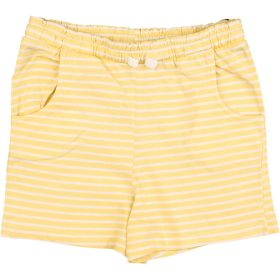 Nutmeg Csíkos sárga short (128) kislány