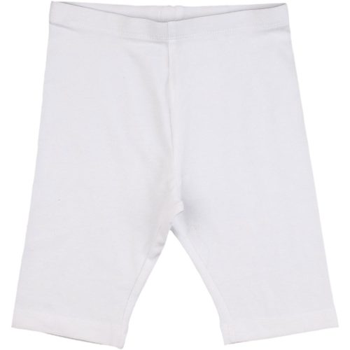 Fehér rövid leggings (104) kislány