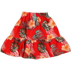 Leveles piros szoknya (116) kislány