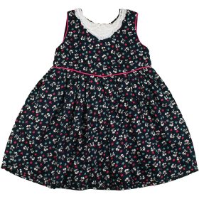 Monsoon Mintás kék ruha (74-80) baba