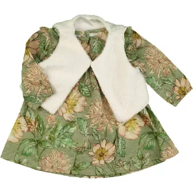 Virágos-polár szett (68) baba