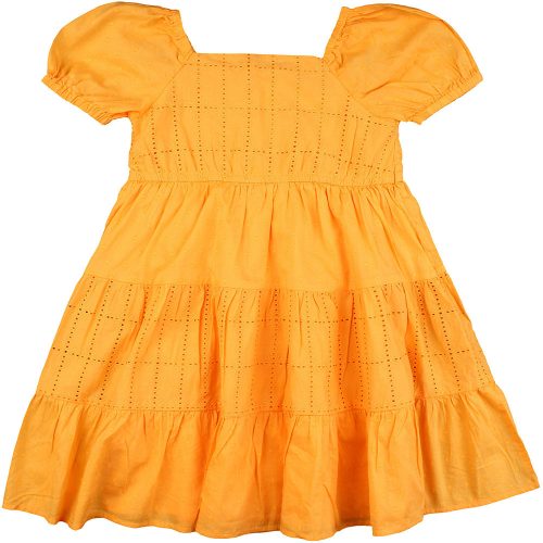 Matalan Madeirás sárga ruha (104) kislány