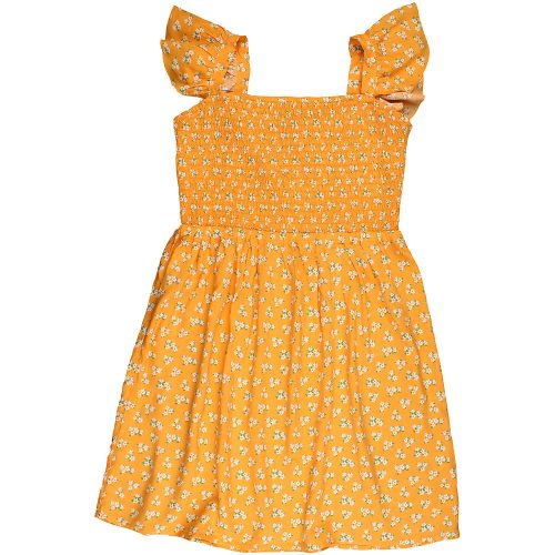 Primark Virágos sárga ruha (146) lány