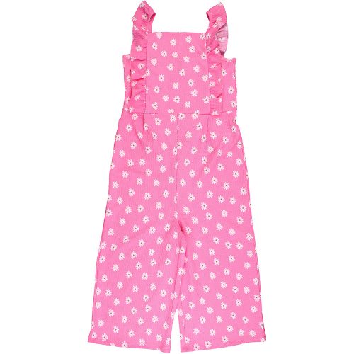 Next Virágos rózsaszín jumpsuit (122) kislány